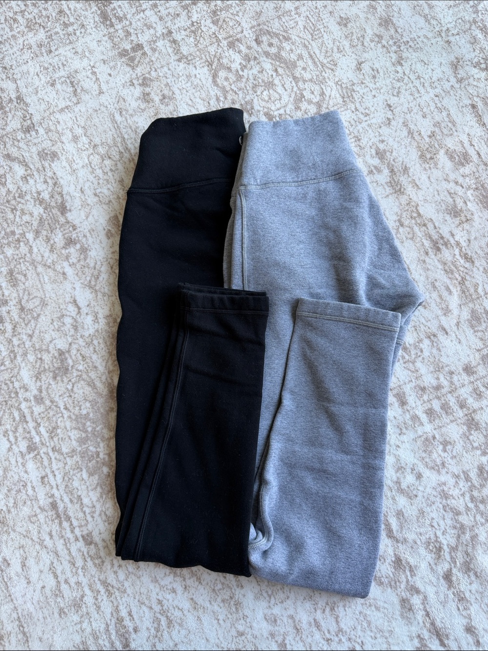 lululemon athletica Women's Black & Gray Leggings Duo